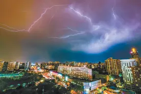 北京：昨晚遭遇强对流天气 今明仍将“热辣滚烫”图片