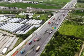 注意！G15沈海高速江苏段入沪方向即将全封闭施工图片