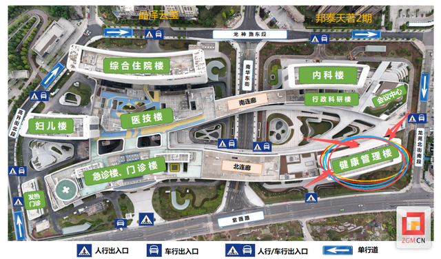 自贡市第四人民医院南湖总院区健康管理中心“零迷路”交通攻略来了！看这里→