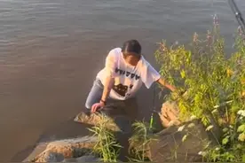 钓友为救落水女子折断千元钓竿，回应：没想让她赔，厂家送了三支新钓竿图片