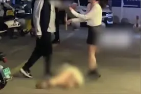 南通官方回应“男子当街踢打女子”：已立案，将发布情况通报图片