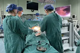 都江堰首例腹腔镜减重手术，230斤胖友微创减重成功！图片