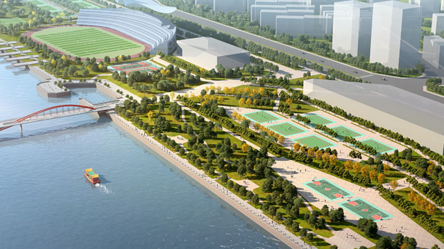 明年竣工！通州大运河再添美景~