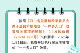“一户多人口”家庭将省一笔钱！四川阶梯电价新政申请流程来了→图片