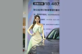 靓丽车模惊艳全场，看香车美女速来齐鲁春季车展图片