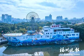 施工进入尾声 左海新摩天轮力争春节前开放图片