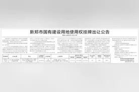 新郑110亩工业用地挂牌出让，起始价3851万元图片
