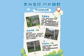 【贵州宠你 户外撒野】新进“网红”吊水岩瀑布美出圈图片