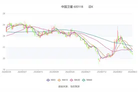 中国卫星：2024年上半年净利润850.13万元 同比下降93.90%图片