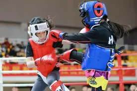 首届北京市青少年自由搏击锦标赛开赛图片