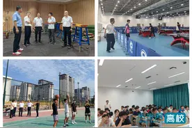 踔厉奋发启新程｜成都体育学院新校区新学期开课第一周图片