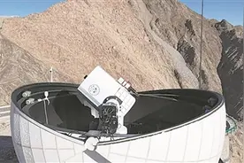 我国新一代地基红外天文望远镜发布首批图像图片