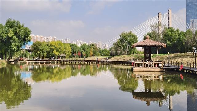 决胜收官“十四五” 黄河岸边风光好 金城处处有美景