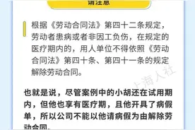 关于医疗期的这些问题，市人社局为你解答→图片