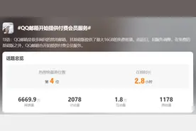 VIP300元/年！QQ邮箱官方回应，网友：我的免费扩容藏到哪了？图片