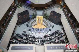 “金字塔之巅：古埃及文明大展”在上海开幕图片