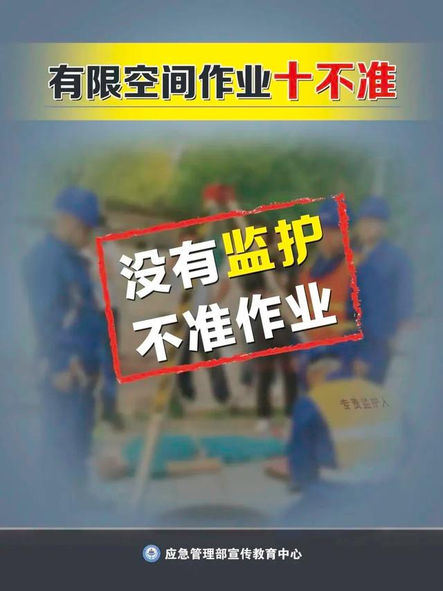 应急科普 | 高度警惕！不要让有限空间变成“夺命空间”