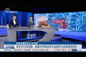 国务院重拳出击“乱罚款” 首次对行政法规、规章中罚款设定与实施作出全面系统规范视频封面