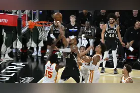 字母哥32+14+9特雷·杨35+10 雄鹿胜老鹰挺进冠军赛图片