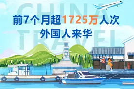China Travel风靡全球 前7个月超1725万人次外国人来华图片
