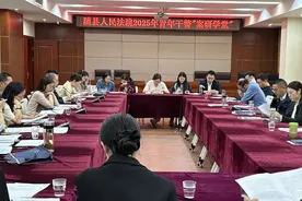 以案促改  共研提能——随县法院开展2025年青年干警“案研学堂”活动图片