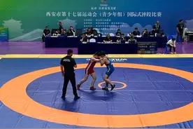 雁塔区高新路小学摔跤小将在西安市第十七届运动会获佳绩图片