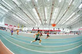 全国室内田径大奖赛燃动西安图片
