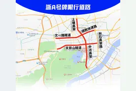 今天起，杭州不再实行单双号通行，但高峰时也不能随意上高架！更多提醒……图片