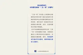 非应届毕业生能报名“三支一扶”计划吗？图片