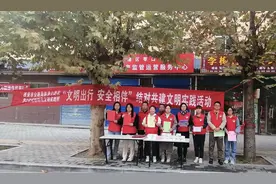 临潼公路段与零口街道新时代文明实践所开展结对共建文明实践活动图片