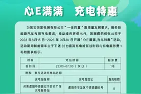 濮阳供电充电桩喜放“电” 服务费低至0.1元图片