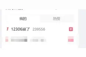 冲上热搜！12306崩了？客服建议图片