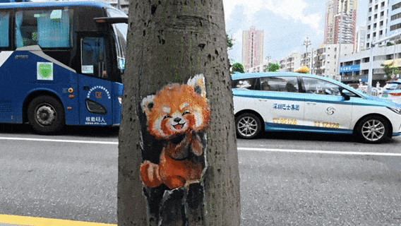 偶遇哪吒！在街头，掉进童话世界啦！