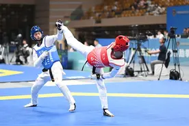 第十五届全国运动会跆拳道项目资格赛（一）在西安开赛图片