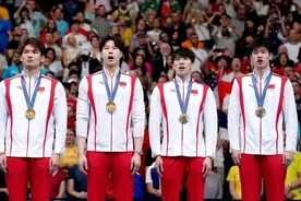 覃海洋的救赎与潘展乐的霸气！打破美国40年垄断，巴黎泳池内游出四维人生图片