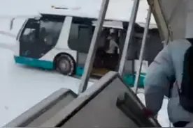 暴风雪中准点起降！一文带你看懂山航有多硬核图片