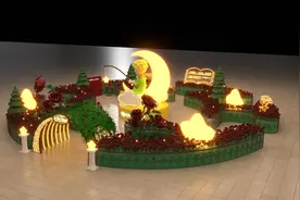 “星梦同行”小王子80周年灯光节开幕 成都欢乐谷邀你共游光影童话图片