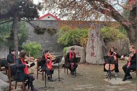 ECM欧洲之声室内乐团走进岱庙 泰山脚下共奏中欧交流新乐章图片