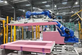 环保建材生产线上把固体废物当“口粮”，每年“吃”掉固废存量1200万吨图片