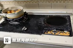 福州一市民家中燃气灶面板突然自爆！业内人士提醒→图片