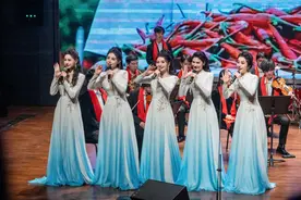 以歌声陪伴听众辞旧迎新，“春韵华章”2024-2025新年音乐会上演图片