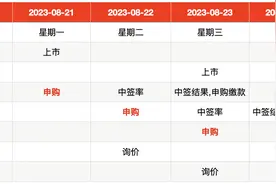 IPO周报｜3只大肉签上市后，本周将迎创业板第二高价新股申购图片