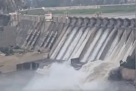 印巴宣布停火后，印度持续开闸供水图片