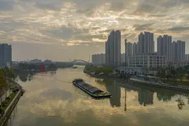 姚江两岸气象新图片