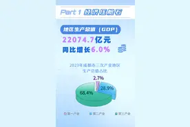 一图读懂2023年成都经济运行关键词图片