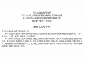 一次性7家银行，被吸收合并！图片