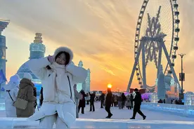 2024-2025年冰雪季，哈尔滨接待游客9035.7万人次图片