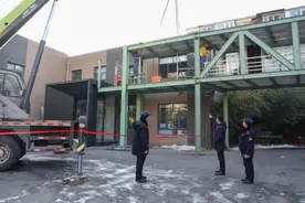朝阳区香河园街道开展拆违专项行动图片