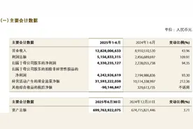 中金公司上半年利润总额增逾109%，投行和股票业务收入均翻番图片
