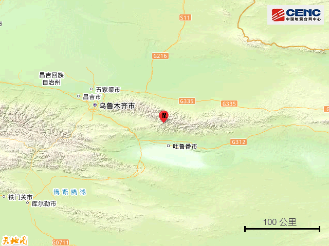 新疆吐鲁番市高昌区发生3.0级地震